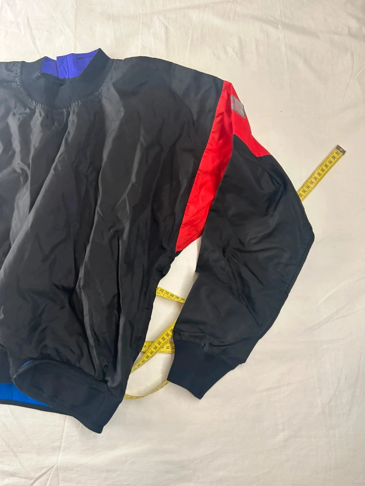 Zwarte vintage winddichte regenjas in retro y2k-stijl #89 – photo 3